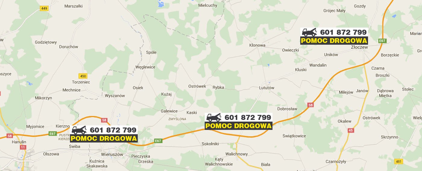 Wieruszów - Wieluń - Złoczew